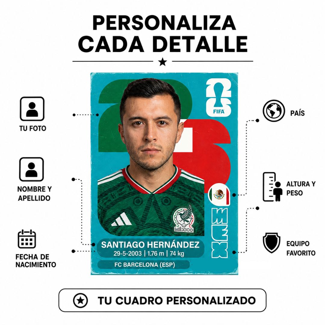 Copa Nini™ Cuadro Personalizado
