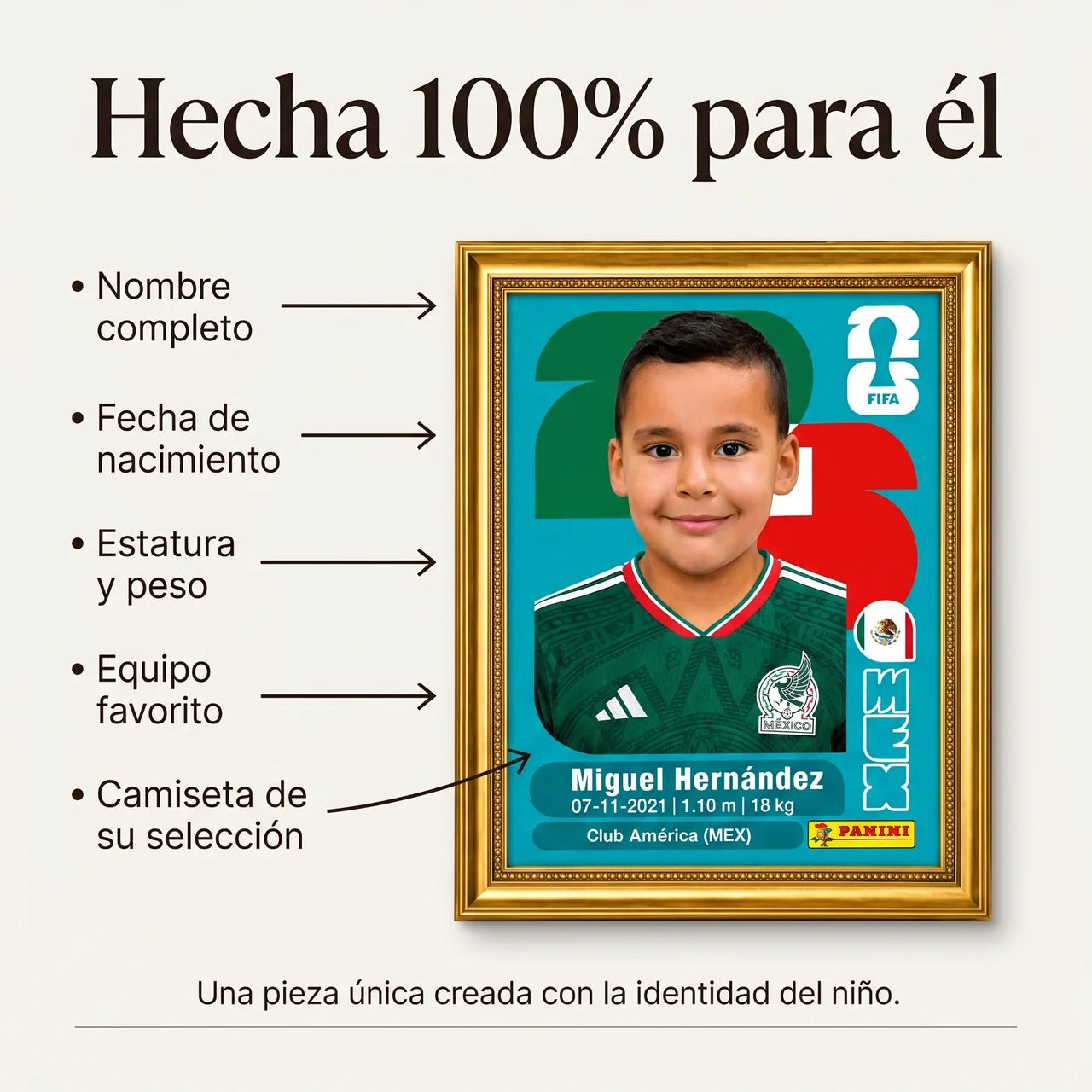 Copa Nini™ Cuadro Personalizado
